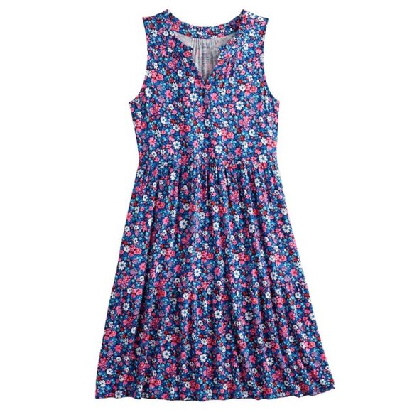 Croft & Barrow Tiered Dress 1X - Picture 3 of 10